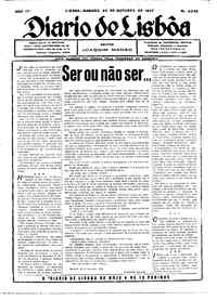 Sábado, 23 de Outubro de 1937