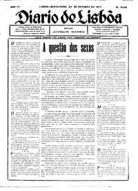 Sexta, 29 de Outubro de 1937