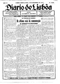 Quinta,  9 de Dezembro de 1937