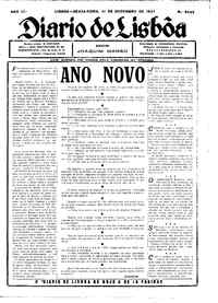 Sexta, 31 de Dezembro de 1937