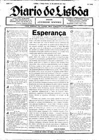 Terça, 18 de Janeiro de 1938