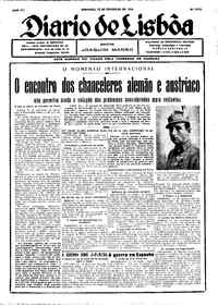 Domingo, 13 de Fevereiro de 1938