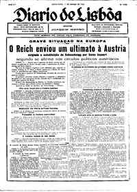 Sexta, 11 de Março de 1938