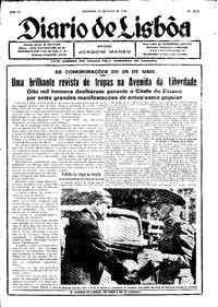 Domingo, 29 de Maio de 1938 (1ª edição)