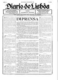 Sexta,  5 de Agosto de 1938 (1ª edição)