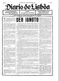 Quarta, 19 de Outubro de 1938