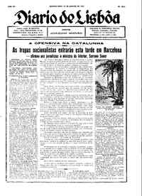 Quarta, 25 de Janeiro de 1939