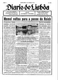 Quarta, 22 de Março de 1939