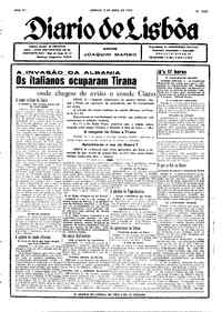 Sábado,  8 de Abril de 1939