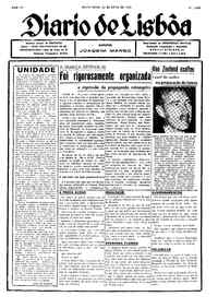 Terça, 25 de Abril de 1939