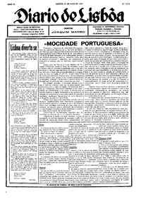 Sábado, 27 de Maio de 1939