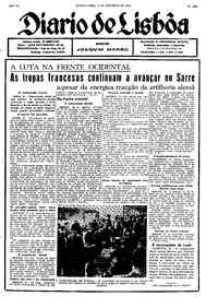 Quarta, 13 de Setembro de 1939