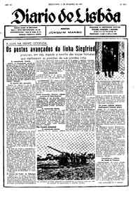 Sexta, 15 de Setembro de 1939 (1ª edição)