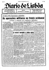 Sábado, 16 de Setembro de 1939