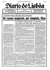 Terça, 19 de Setembro de 1939