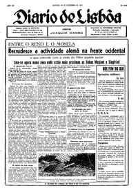 Sábado, 23 de Setembro de 1939