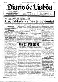 Sexta, 20 de Outubro de 1939