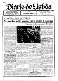 Domingo, 29 de Outubro de 1939 (1ª edição)