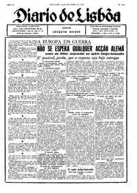 Terça, 14 de Novembro de 1939 (2ª edição)
