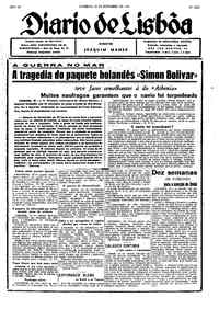 Domingo, 19 de Novembro de 1939