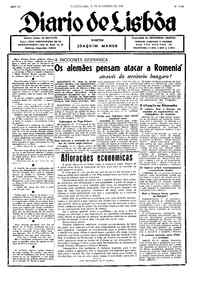 Quarta, 22 de Novembro de 1939
