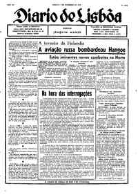 Sábado,  9 de Dezembro de 1939