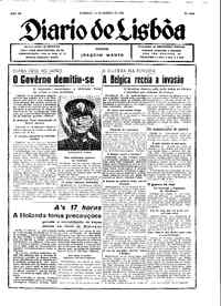 Domingo, 14 de Janeiro de 1940