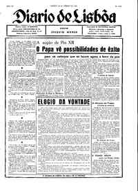 Sábado, 20 de Janeiro de 1940