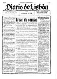 Sexta, 26 de Janeiro de 1940