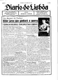 Domingo, 10 de Março de 1940 (1ª edição)