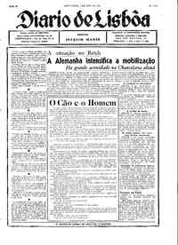 Quinta,  4 de Abril de 1940 (1ª edição)