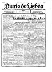 Quarta, 15 de Maio de 1940