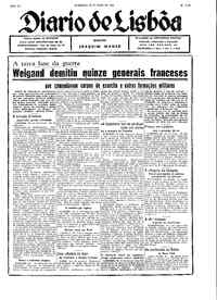 Domingo, 26 de Maio de 1940 (2ª edição)