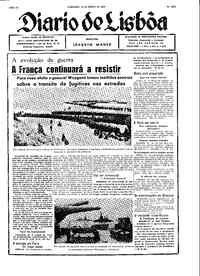 Domingo, 16 de Junho de 1940 (2ª edição)