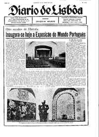 Domingo, 23 de Junho de 1940 (1ª edição)