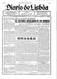 Terça, 20 de Agosto de 1940