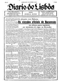 Quarta, 16 de Outubro de 1940