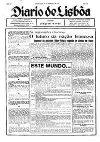 Sexta, 25 de Outubro de 1940