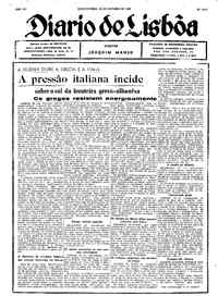 Quarta, 30 de Outubro de 1940