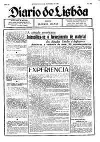 Quinta, 21 de Novembro de 1940