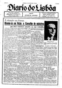 Domingo, 29 de Dezembro de 1940