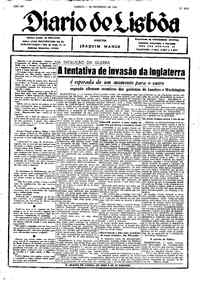 Sábado,  1 de Fevereiro de 1941