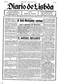 Segunda, 10 de Fevereiro de 1941 (2ª edição)