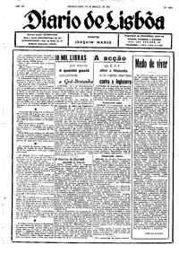 Quarta, 19 de Março de 1941