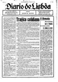 Quarta,  8 de Outubro de 1941