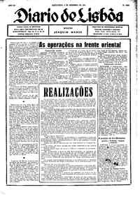 Sexta,  5 de Dezembro de 1941