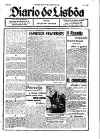 Segunda,  4 de Janeiro de 1943