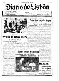 Domingo,  4 de Abril de 1943 (1ª edição)