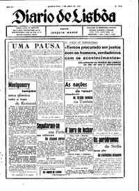 Quarta,  7 de Abril de 1943 (2ª edição)