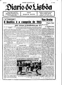 Domingo, 16 de Maio de 1943 (3ª edição)